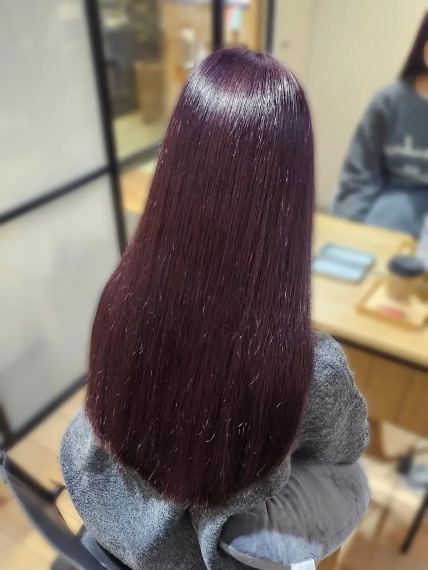 ❍。.ミニモ限定。o○.° カラー+髪質改善トリートメントの写真