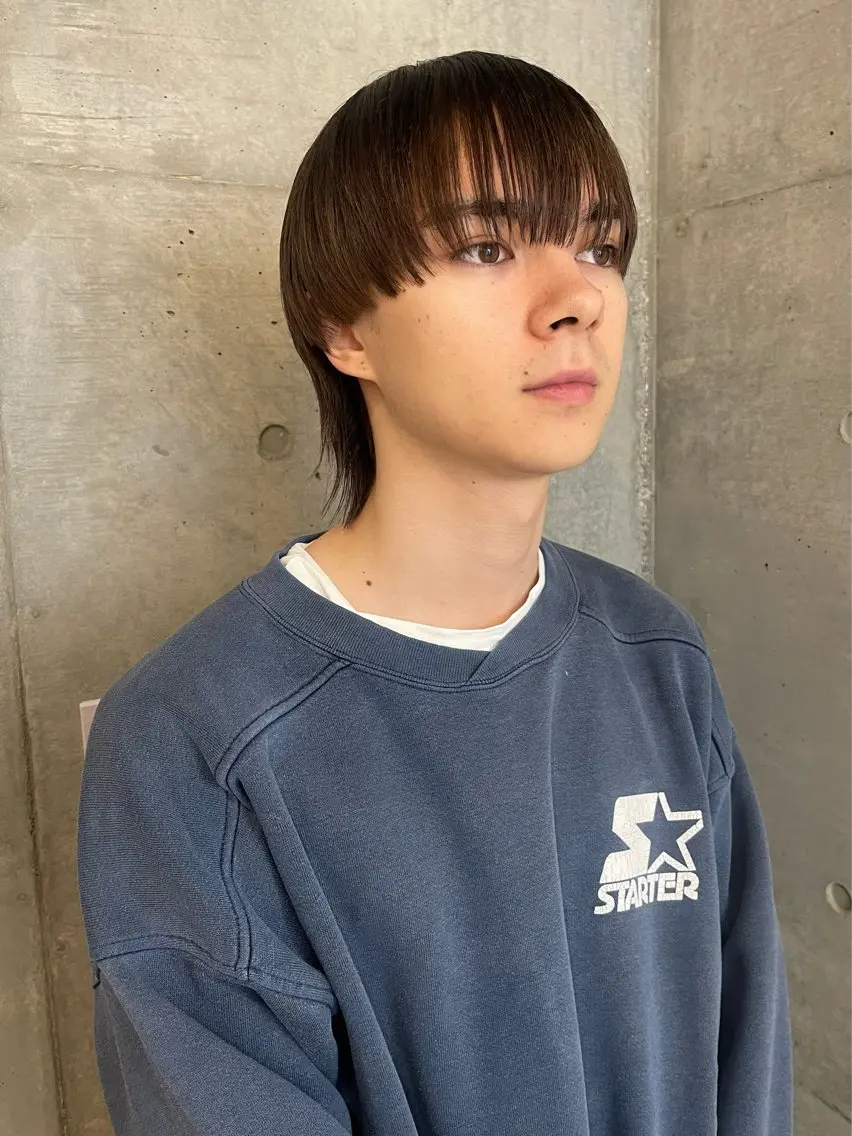ショート カラー メンズ ハッシュカット/ハイ トーン/HIROKIのヘアスタイル