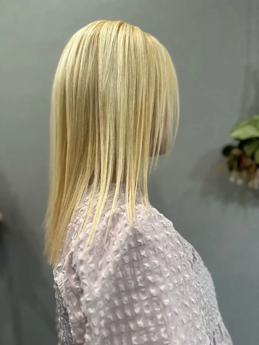 ロング カラー カット ヘアカラー トリートメント K Harukaのヘアスタイル
