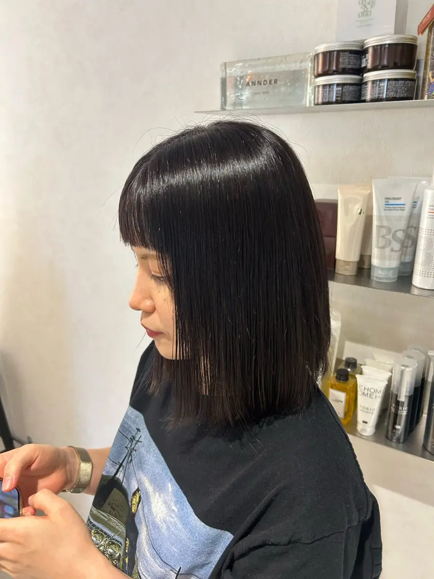 カラー ヘアカラー ブリーチなし艶カラー /自由が丘🌼ひなたのヘアスタイル