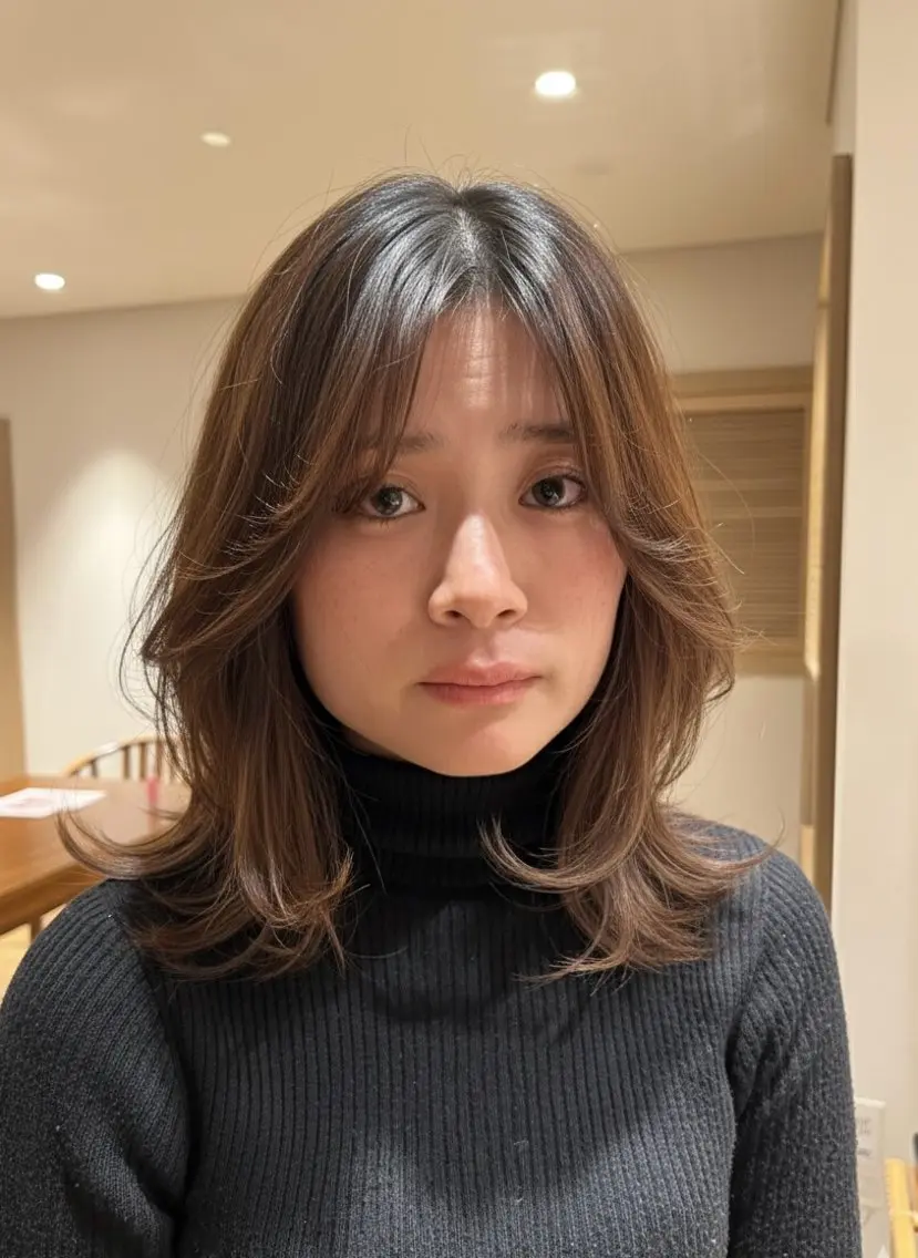 新規　似合わせカットの写真