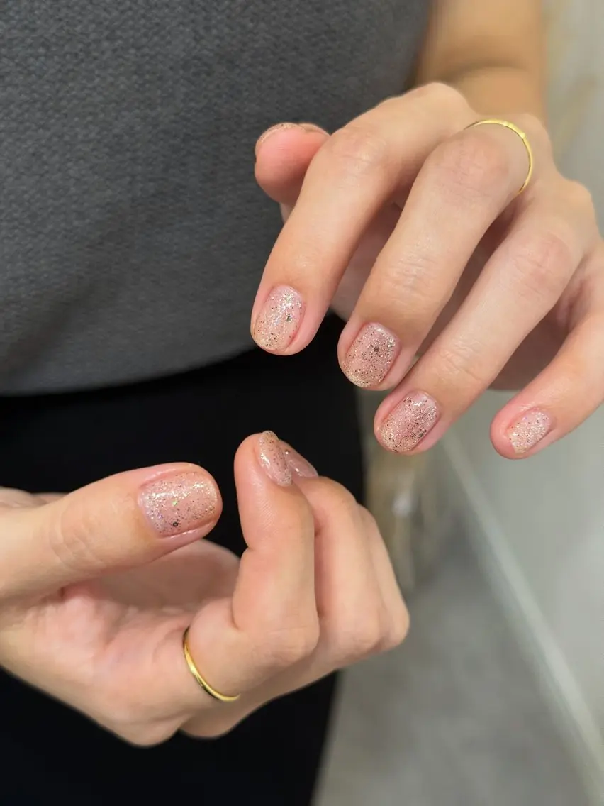 ネイル クリアネイル ハンドネイル フットネイル kiii.__ ✴︎*のネイルデザイン