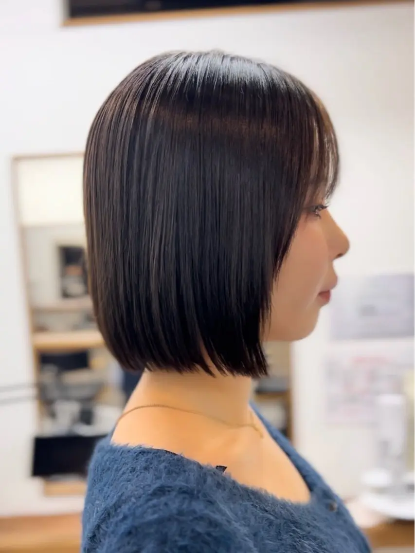 ミディアム ボブ 表参道【髪質改善】 宮嶋勇太のヘアスタイル