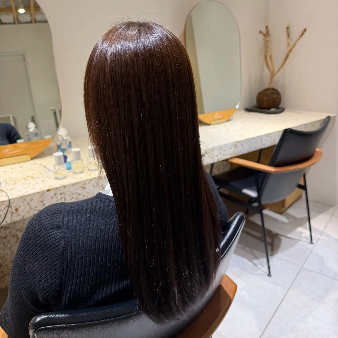 ロング カラー トリートメント カット ヘアカラー 村田 未来のヘアスタイル