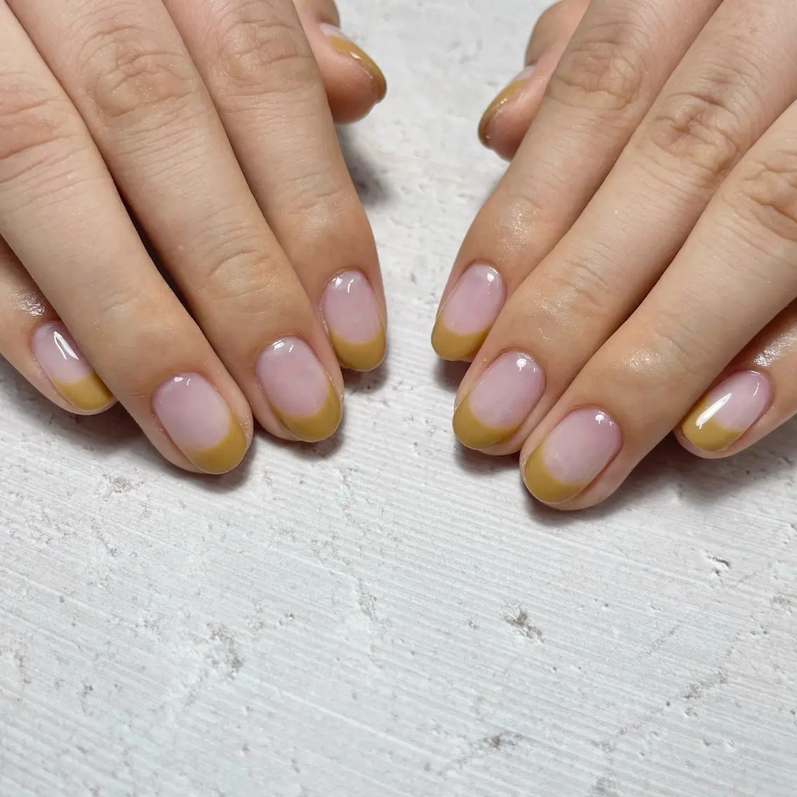 ネイル フレンチネイル 💐irisée fleur中居のネイルデザイン