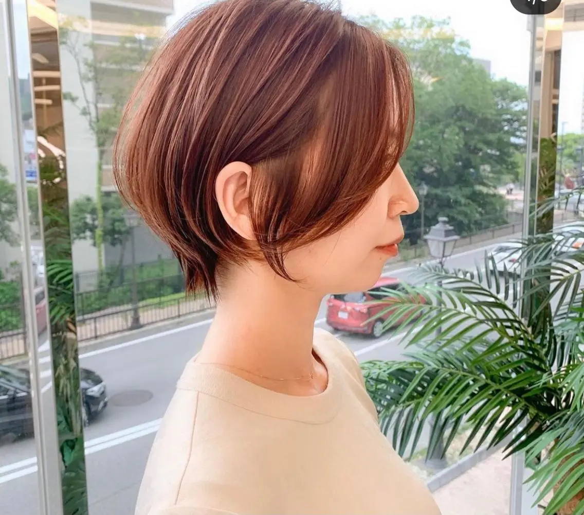 ショート 松永 夏のヘアスタイル