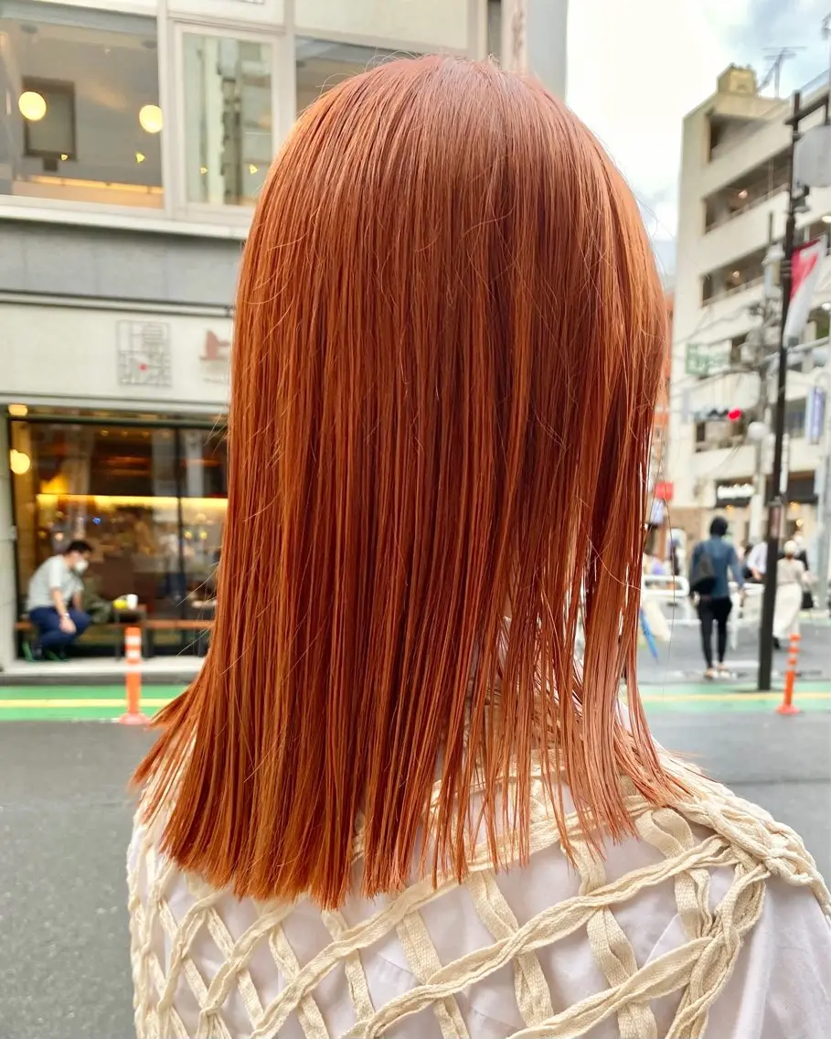 夏映え♡アプリコットオレンジ🍑＋3step トリートメント🫧の写真