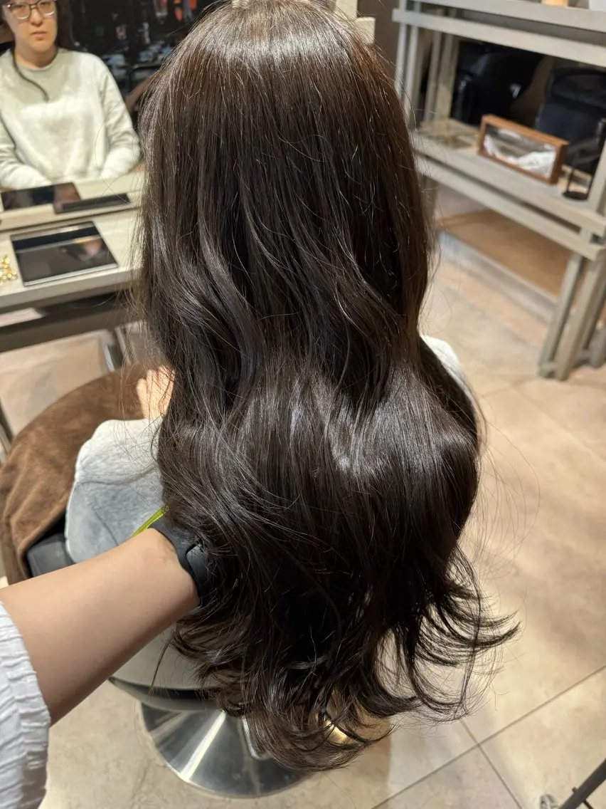 ミディアム カラー 髪質改善 トリートメント トリートメント 似合う髪型が 分からない方へのヘアスタイル