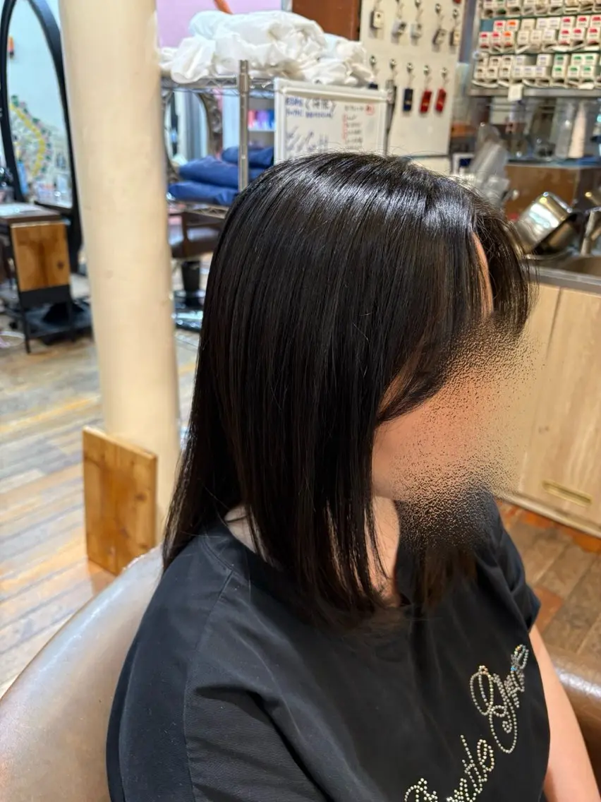セミロング 中村 賢介のヘアスタイル