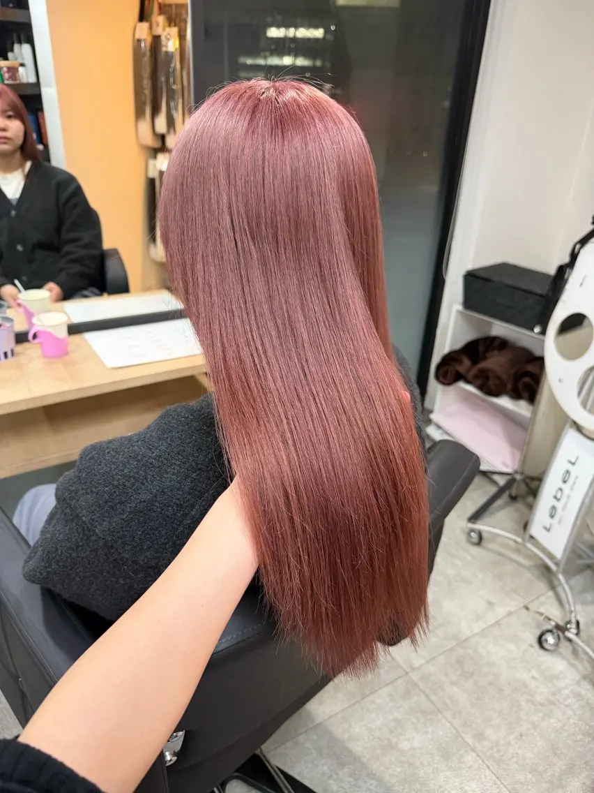 【ダブルカラー(ブリーチ1回)&トリートメント】の写真