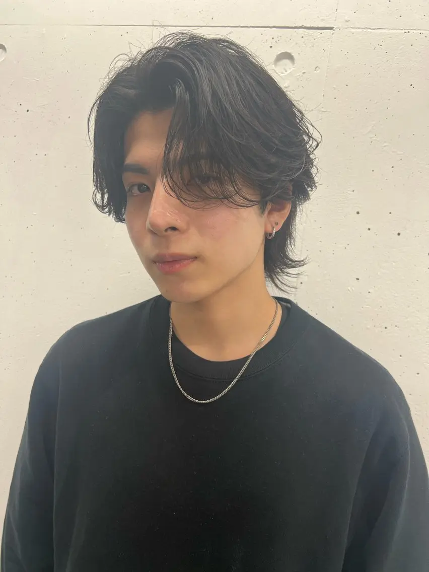 パーマ メンズ メンズヘア Hikaruのヘアスタイル