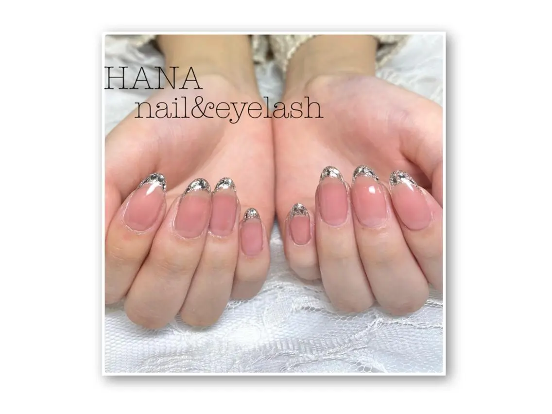 ネイル キラキラネイル ピンク HANA ソブエのネイルデザイン