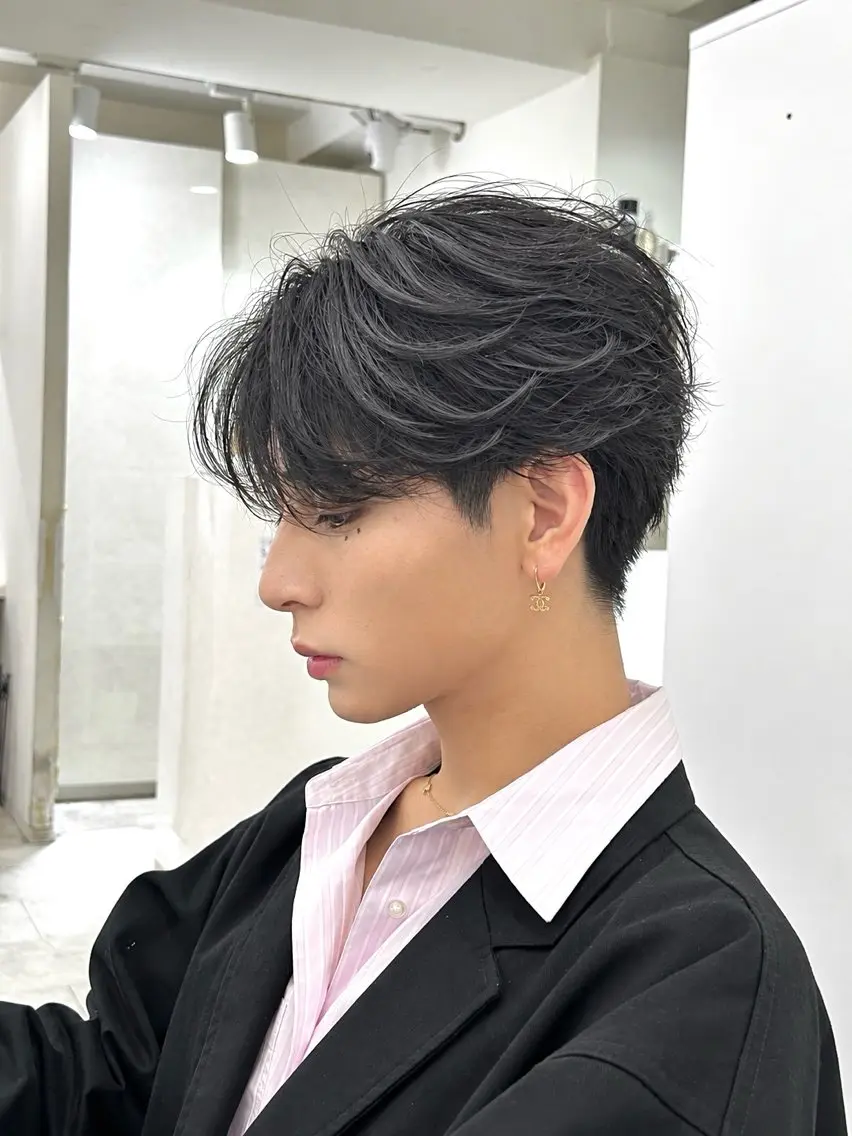 ショート メンズ支持数No.1 👑リュウ👑のヘアスタイル