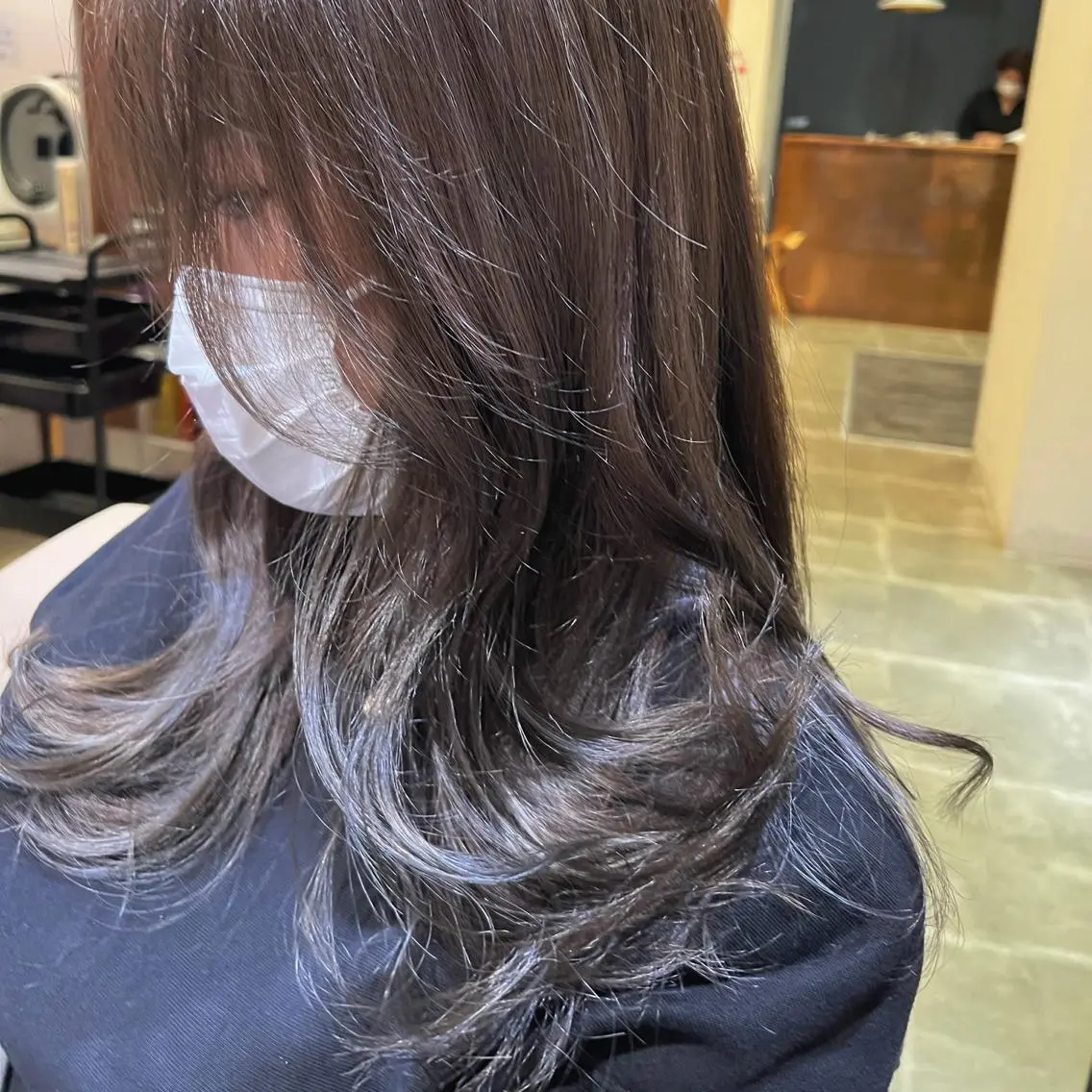 ロング カラー アルシュ エモーションのヘアスタイル