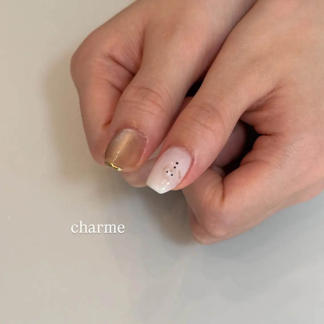 ネイル ハンドネイル フットネイル nailsalon charmeのネイルデザイン