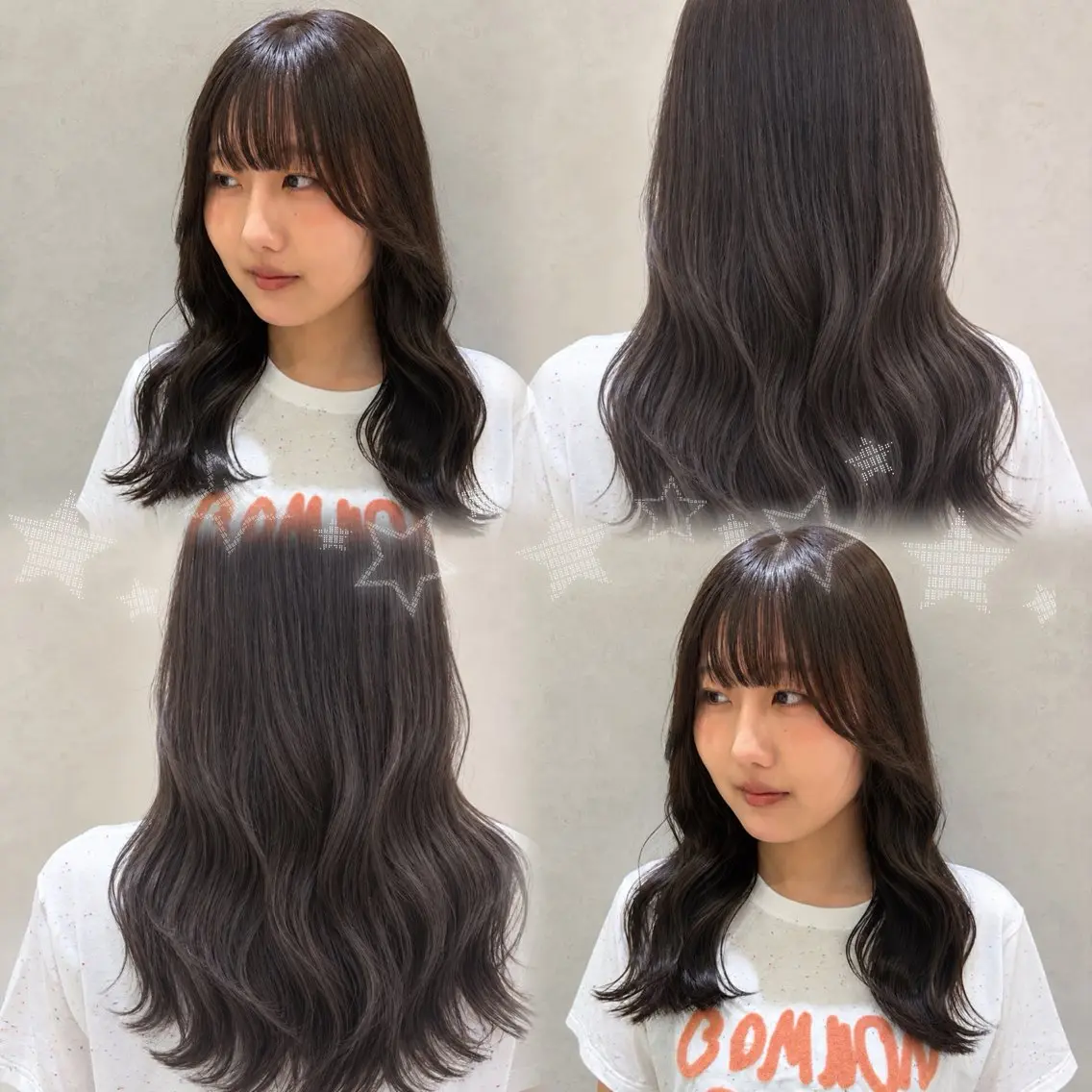 カラー ヘアカラー トリートメント 透明感カラー ‎🤍maoのヘアスタイル