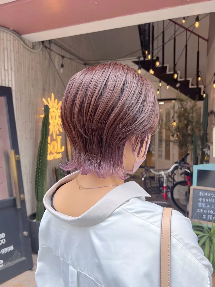 期間限定🎀🫧ブリーチありダブルカラー+バイカルテtr✨の写真