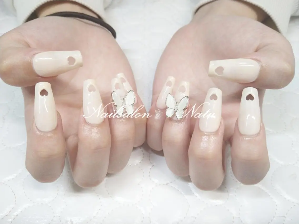 ネイル 長さ出し nailsalon Natuのネイルデザイン