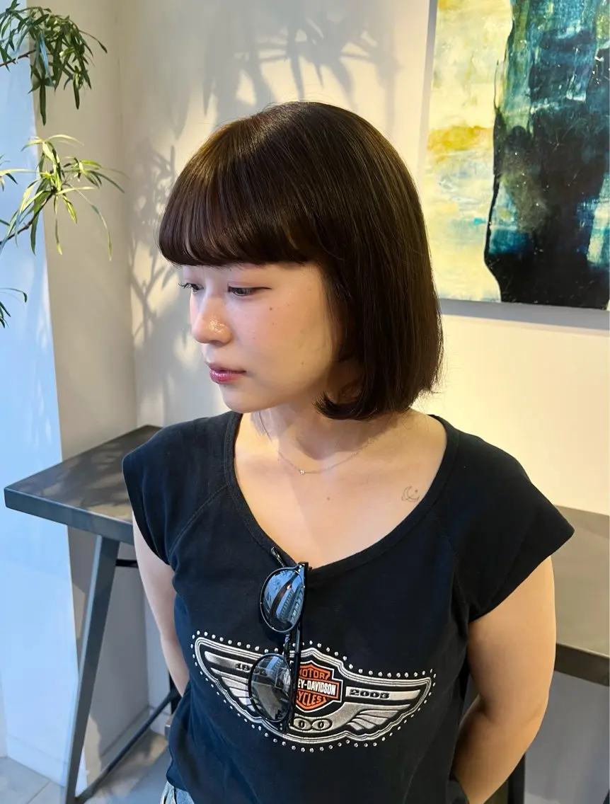 ショート ヘアカラー Kako🫧⭐️ アシスタント/モデルのヘアスタイル