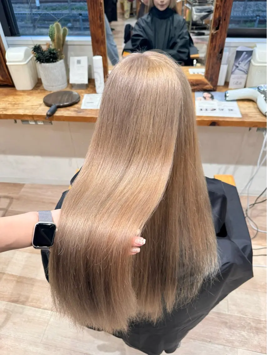 ロング ヘアカラー モテhair♡.* マツエク/さくら🍨のマツエク・マツパデザイン