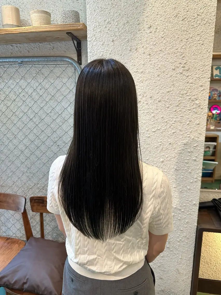 ロング カット トリートメント 髪質改善🌈 tomomiのヘアスタイル