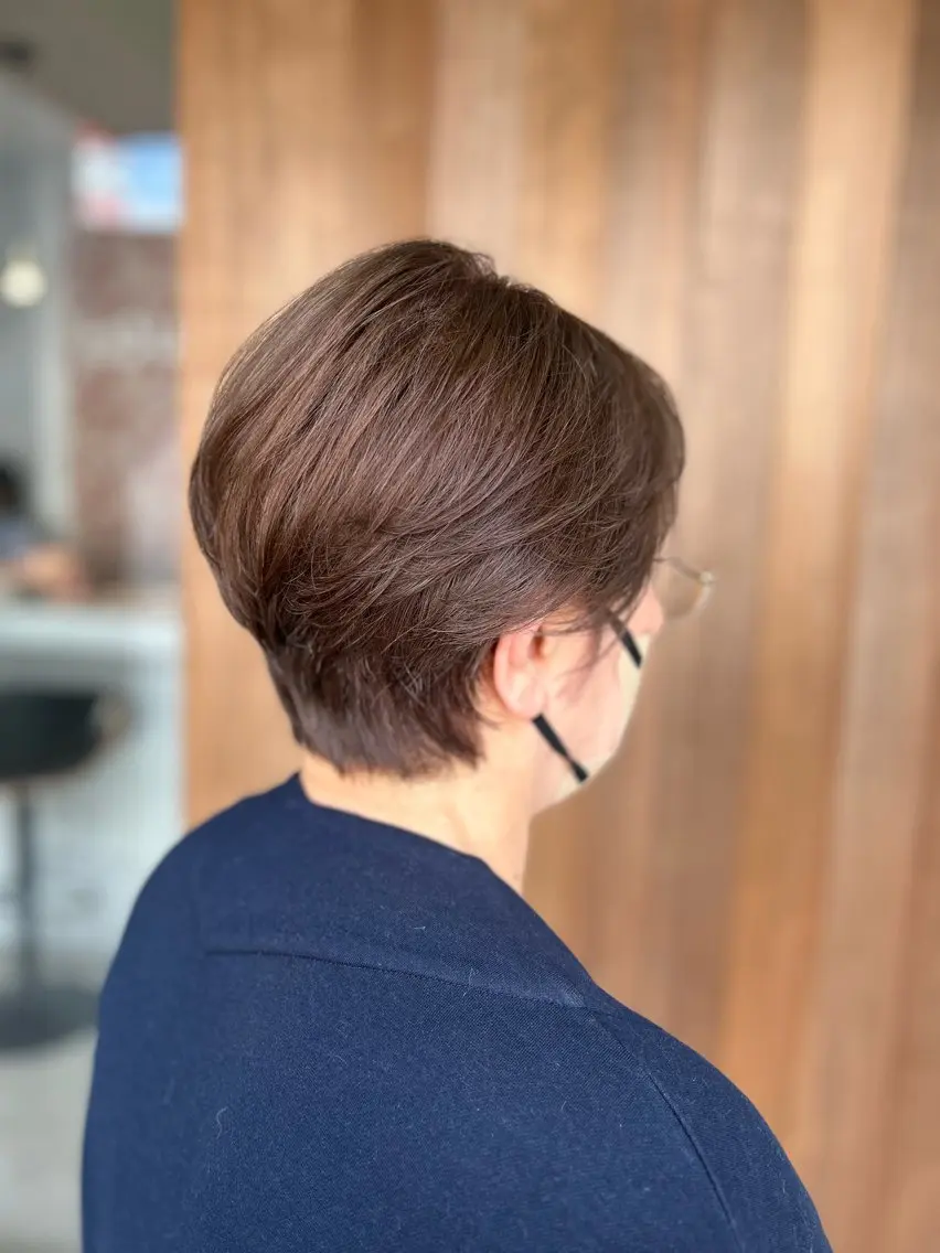 ショート 柴田 久美子のヘアスタイル