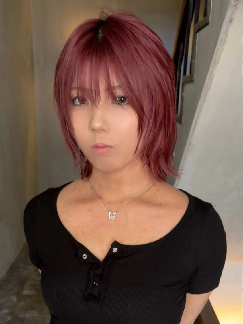 ケアブリーチ+オンカラーの写真