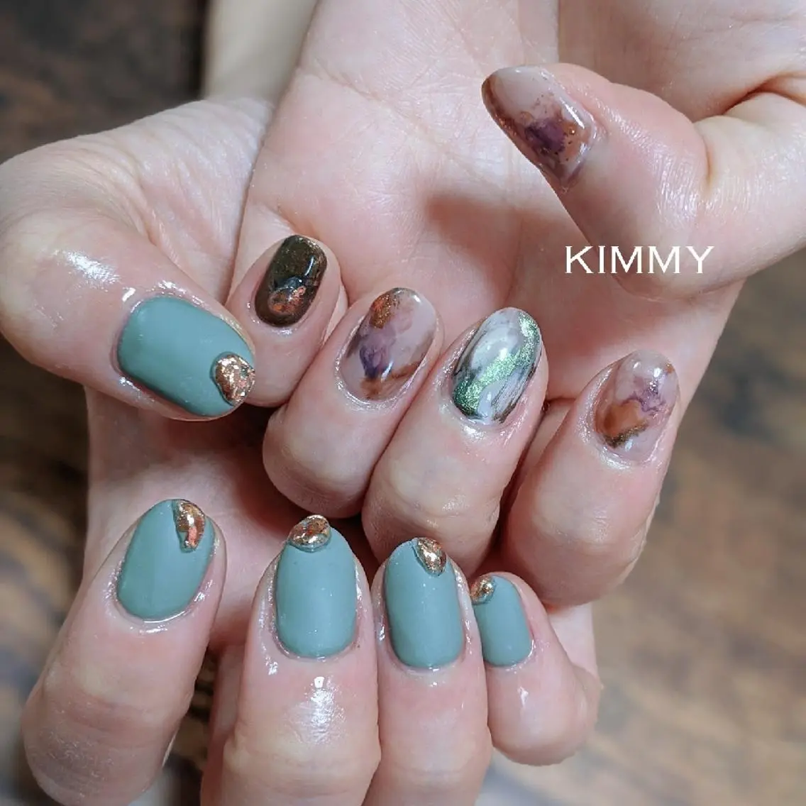 ネイル ハンドネイル kimmy nailsのネイルデザイン