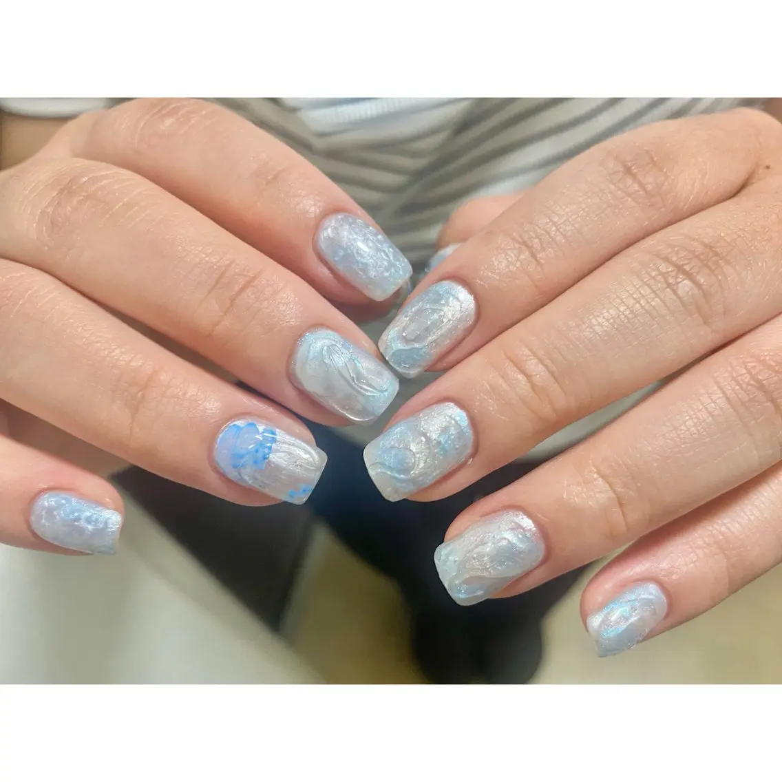 ネイル ハンドネイル ⏦Little 𐙚 Nail⏦のネイルデザイン