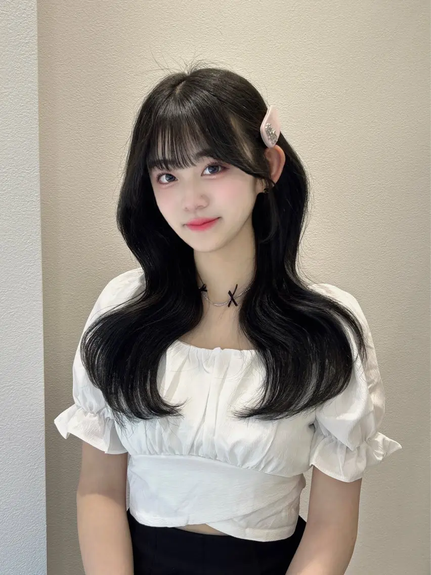 ロング カラー ⛓ワンホンレイヤー 🥀🖤/あいりのヘアスタイル