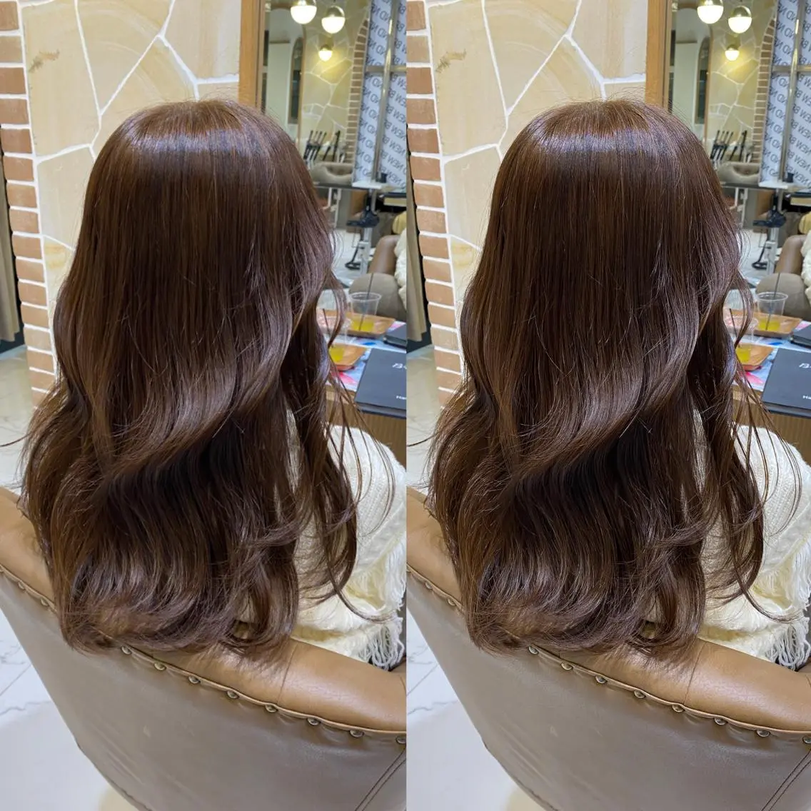 ロング カラー ブリーチ 透明感カラー 坂井 茅聖のヘアスタイル