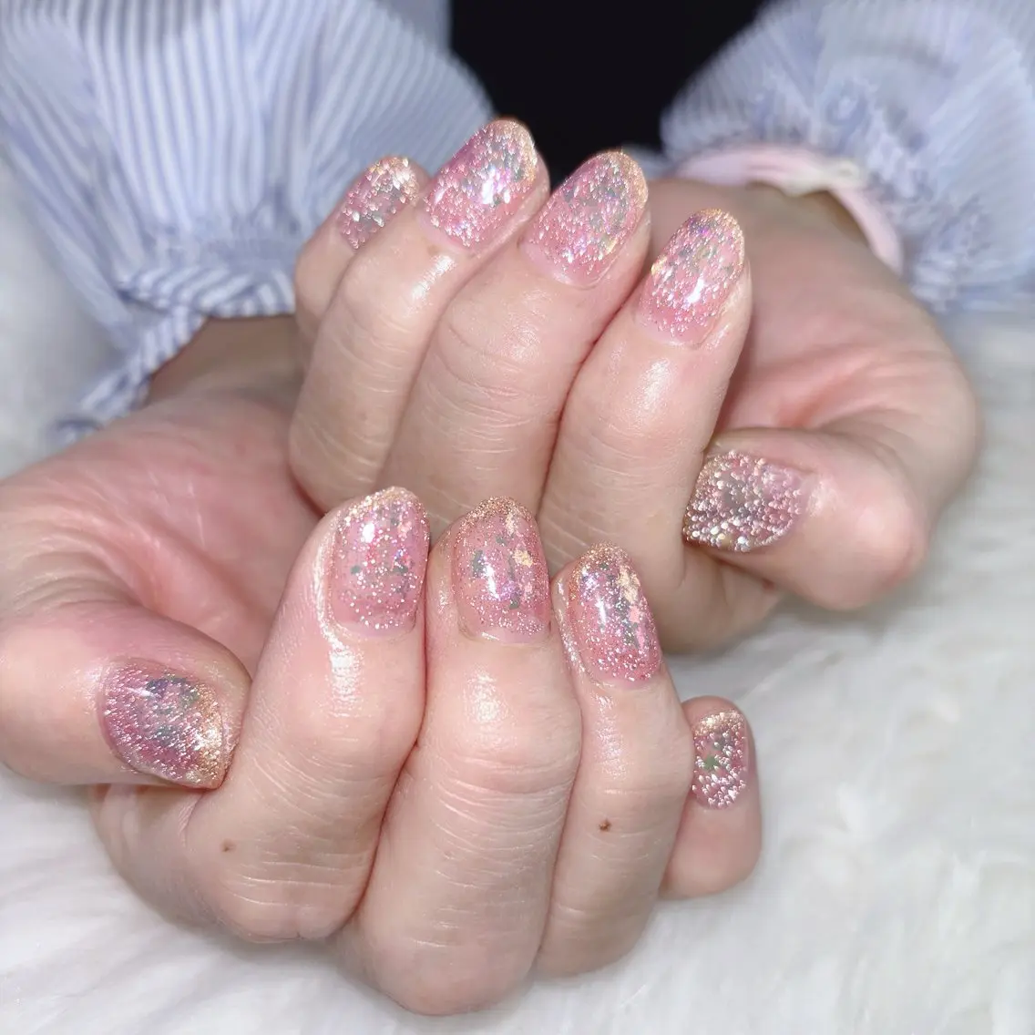 ネイル フラッシュネイル ワンカラーネイル ハンドネイル MignonReve 🎀Sayaのネイルデザイン