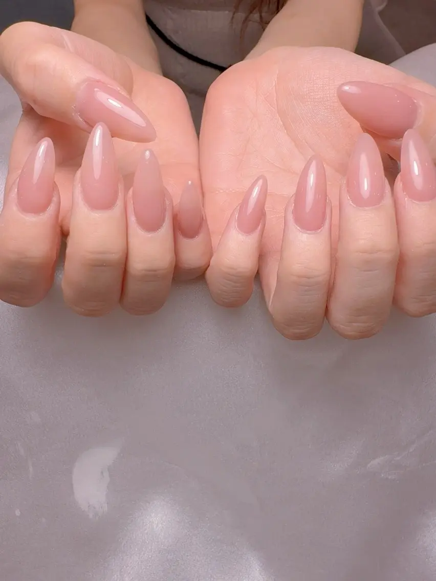 ネイル ワンカラーネイル ハンドネイル ハンドケア cat‘s nail🐈⬛のネイルデザイン