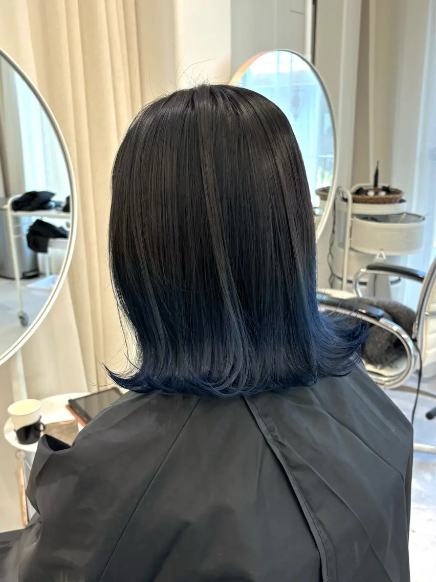 ミディアム ヘアカラー トリートメント 韓国レイヤー/ヘア カラー🎀ayamiのヘアスタイル