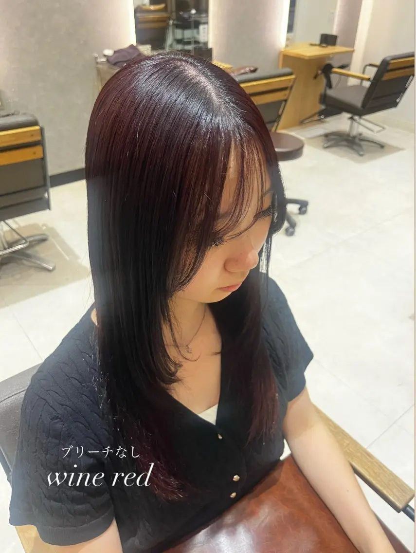 セミロング カット ヘアカラー トリートメント 🎀 miki / レイヤーカット 🎀のヘアスタイル