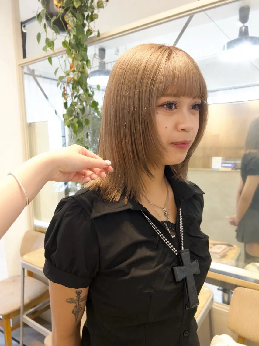 ミディアム カラー ❕マンツーマン施術❕ 🍊Moemiのヘアスタイル