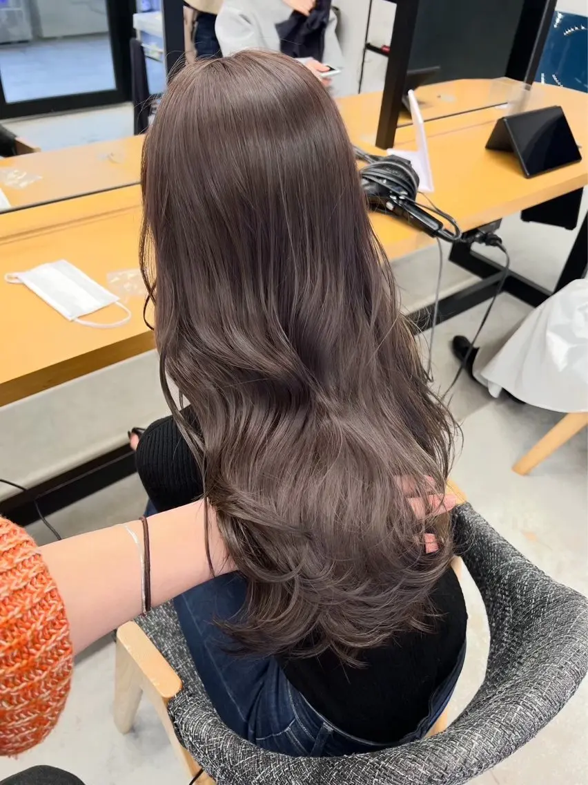 ロング ヘアカラー 渋谷/韓国レイヤー 艶カラー特化マサキのヘアスタイル