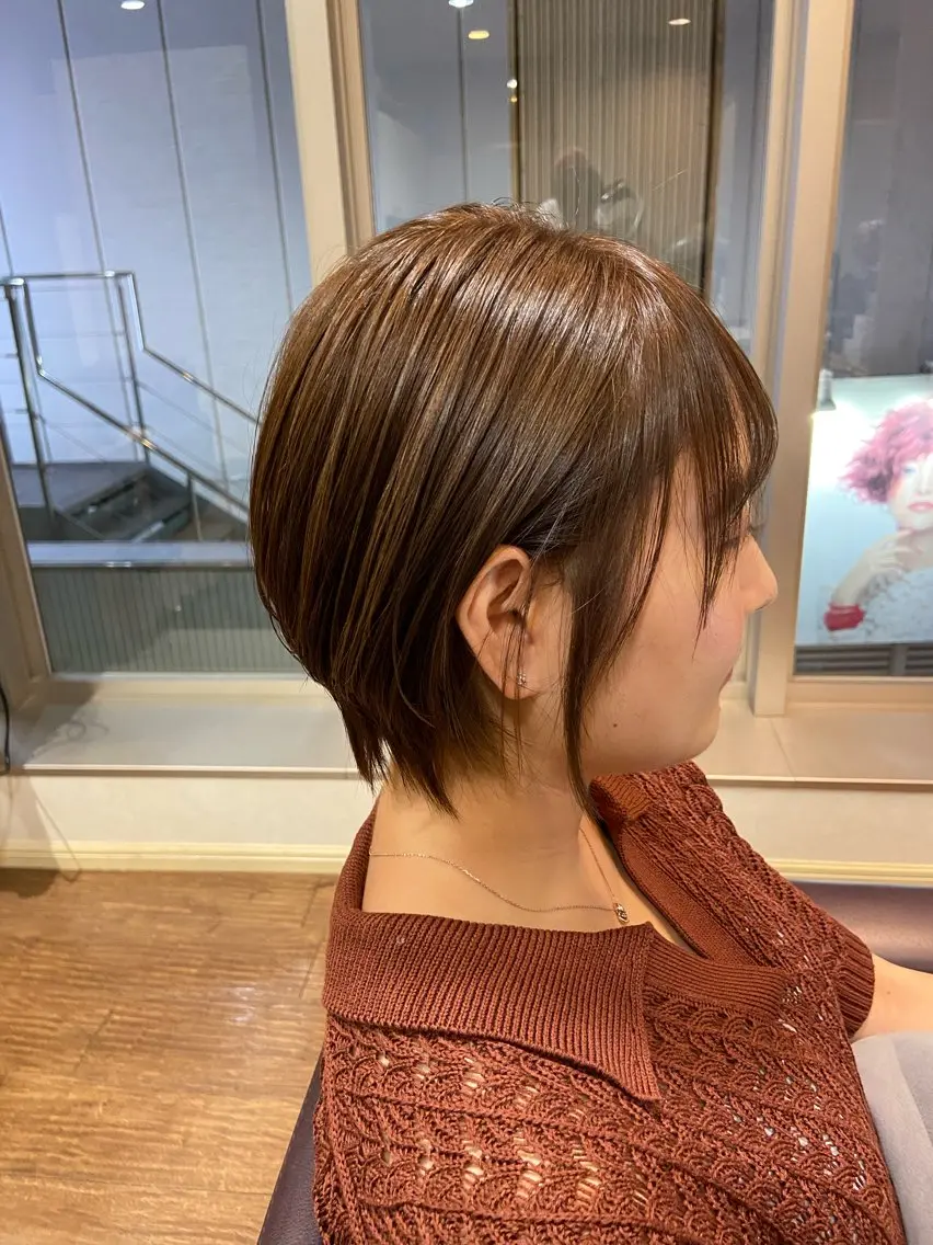 ショート コバヤシ ユウスケのヘアスタイル