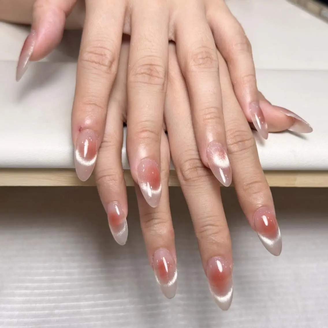 ネイル チークネイル マグネットネイル ハンドネイル 美桜 高円寺Nailのネイルデザイン