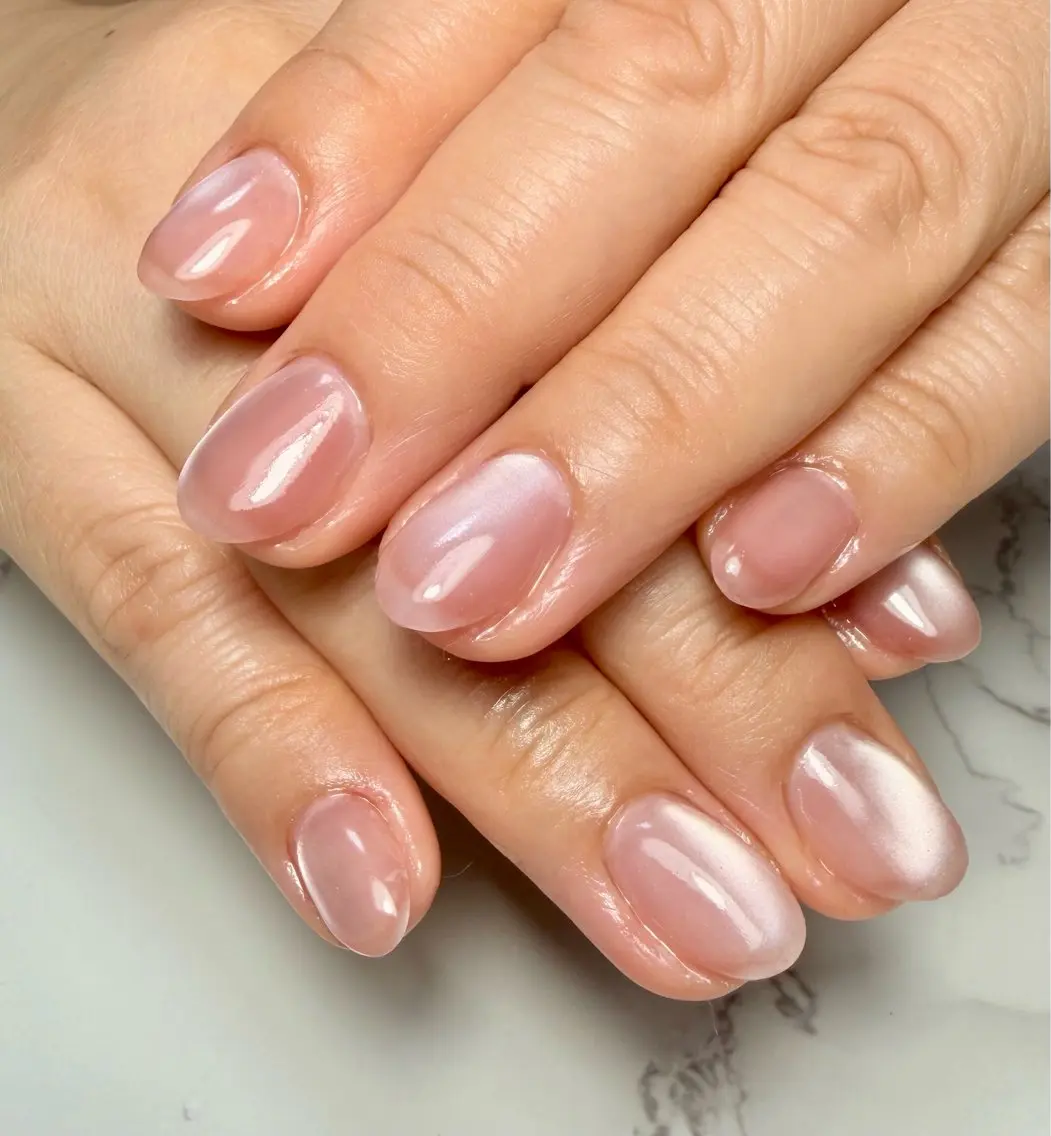 ネイル アニマル柄 アートネイル チークネイル フラッシュネイル フラッシュマグ Mai’s nailのネイルデザイン