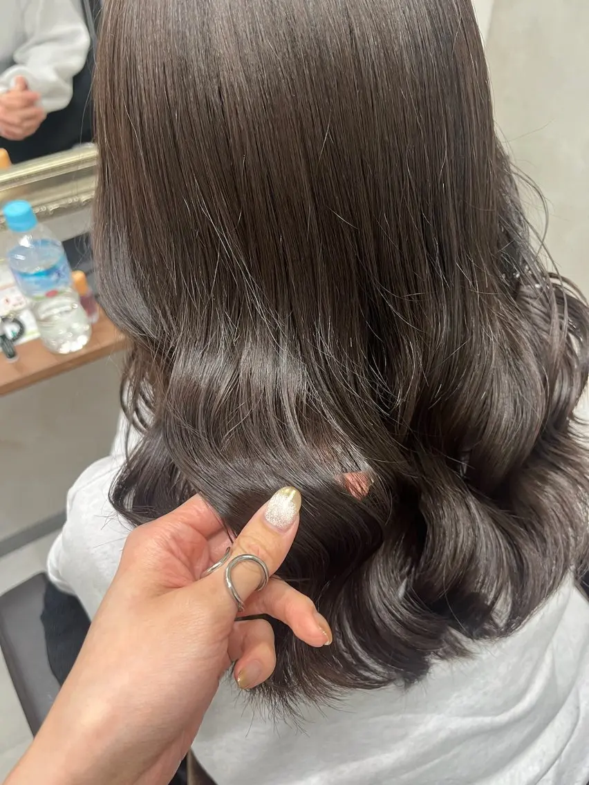 ミディアム カラー ヘアカラー risa🌟池袋/ カットモデル/カラーのヘアスタイル