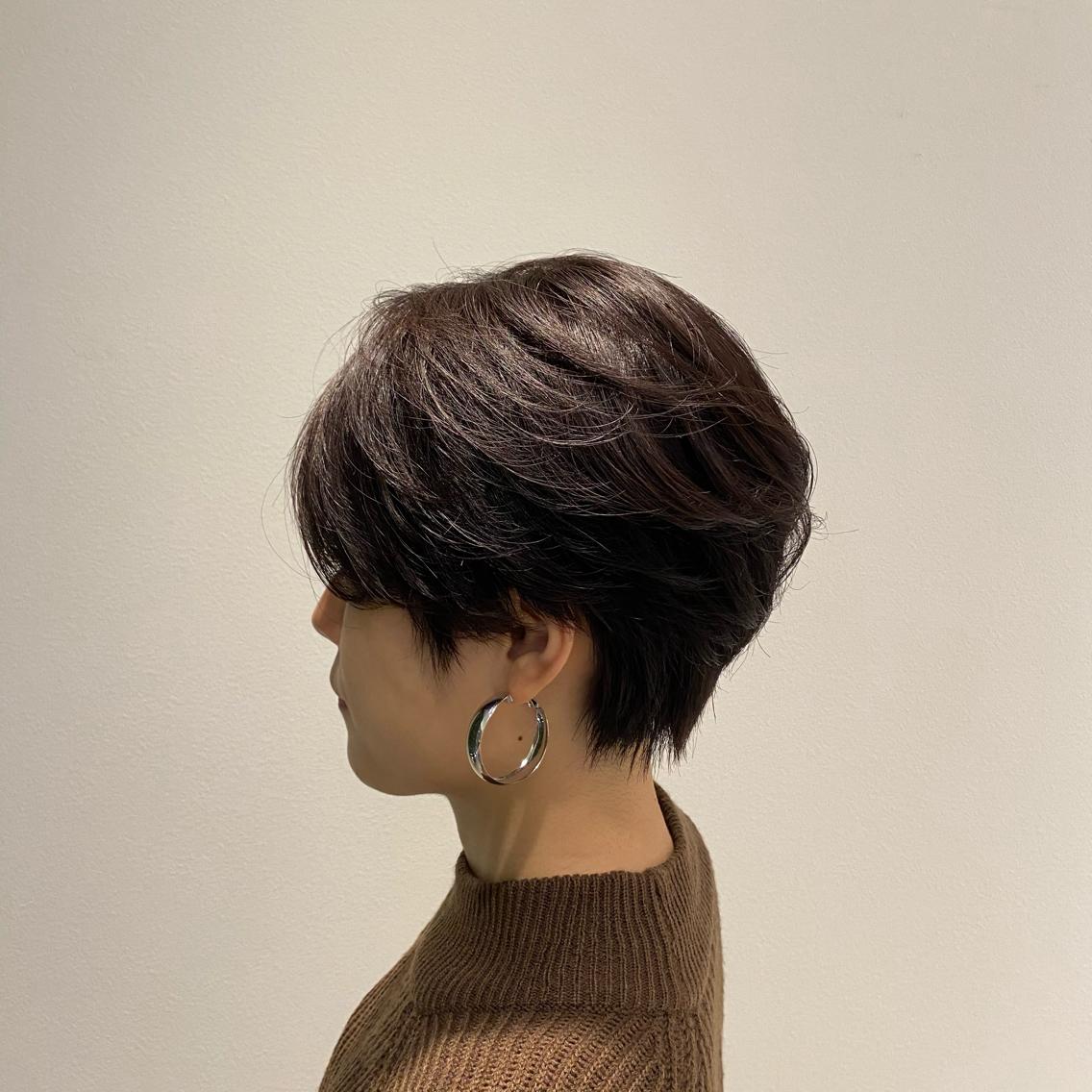 ショート カラー Rubik's 梅田茶屋町/叶莉のヘアスタイル