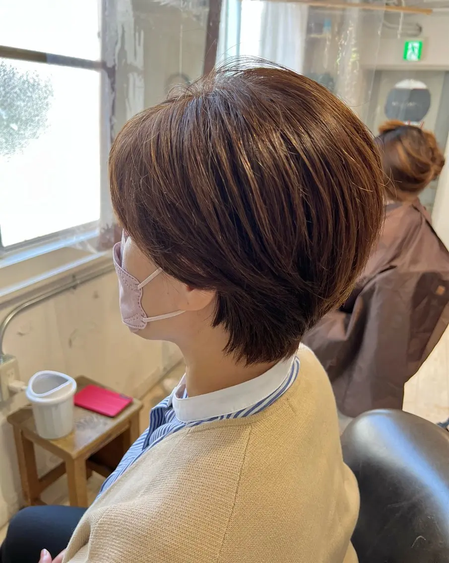 ショート 心斎橋美容室 ARCHEあやかのヘアスタイル