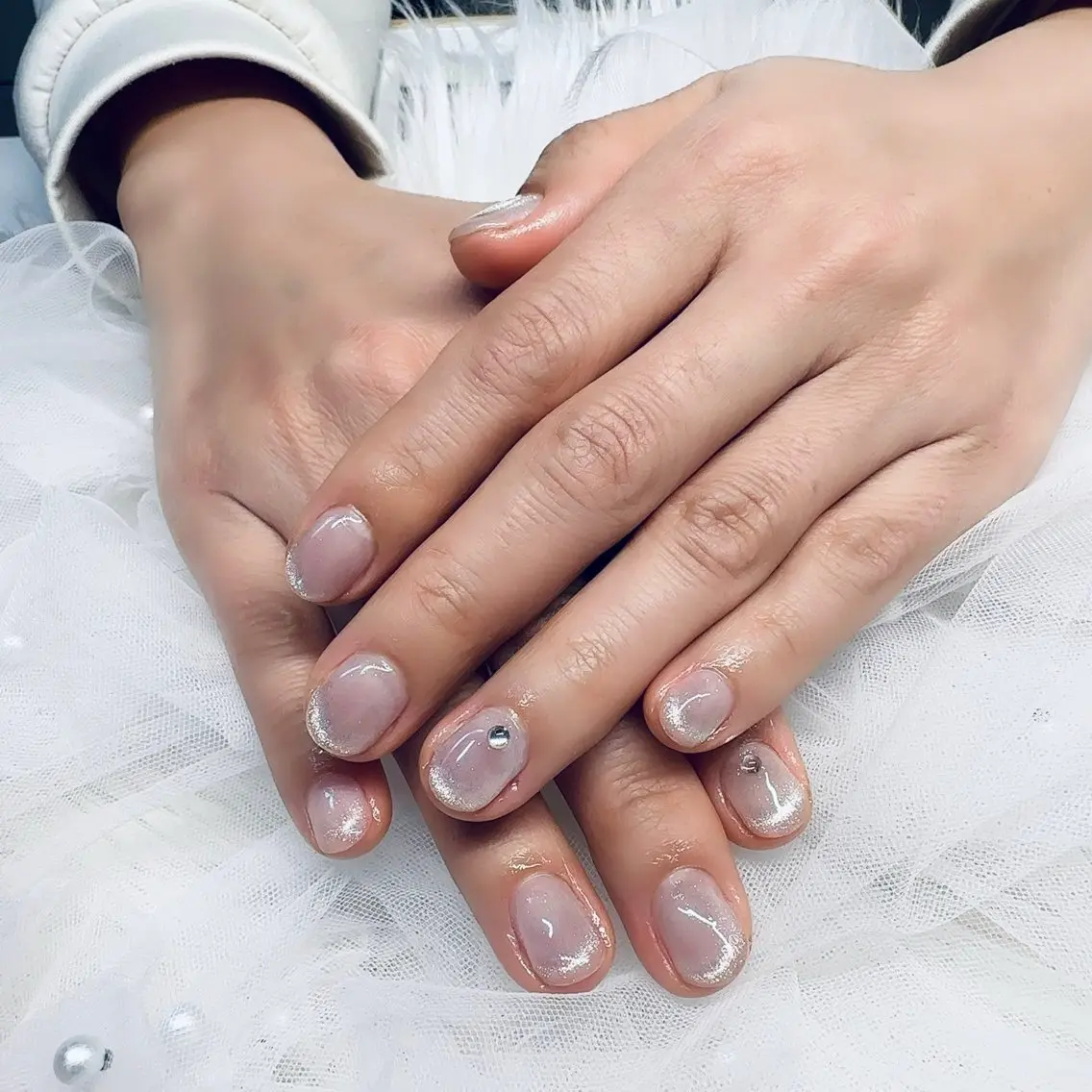 ネイル マグネットネイル LOA.NAIL 本八幡店💞Kyouのネイルデザイン