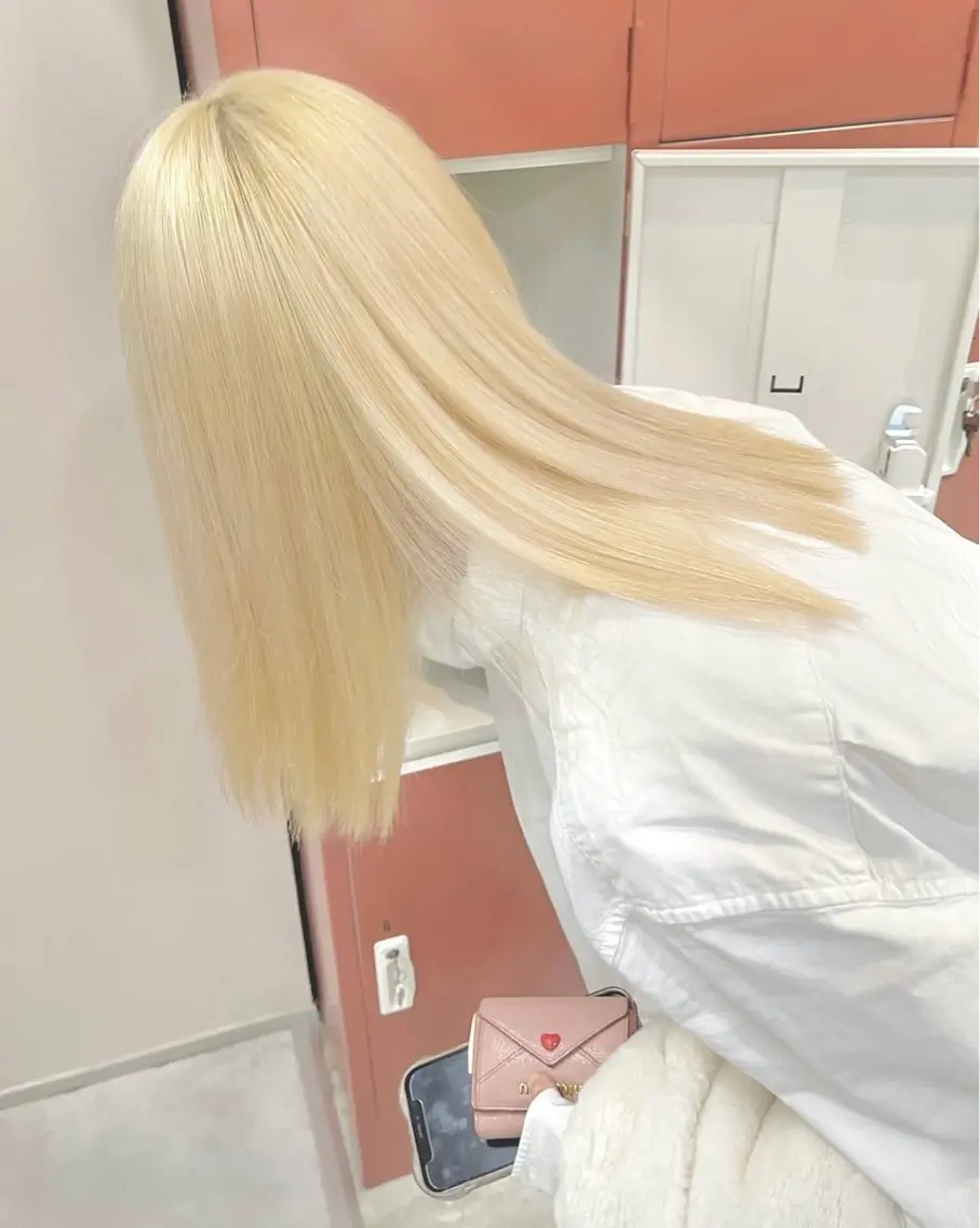 カラー ヘアカラー 池田 龍生のヘアスタイル