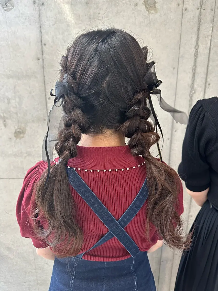 ヘアアレンジ はやしほのか| ヘアセット×カラーのヘアスタイル