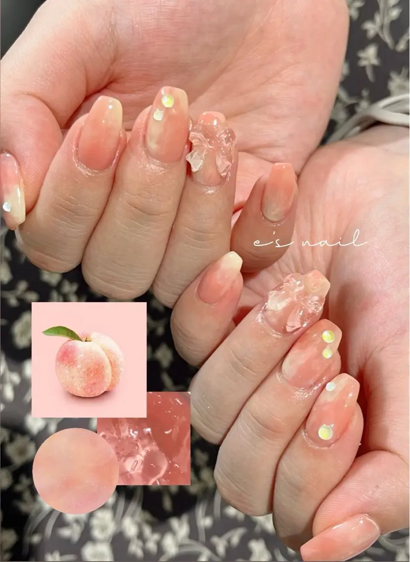 ネイル ハンドネイル ハンドケア e’s nail Lumièreのネイルデザイン
