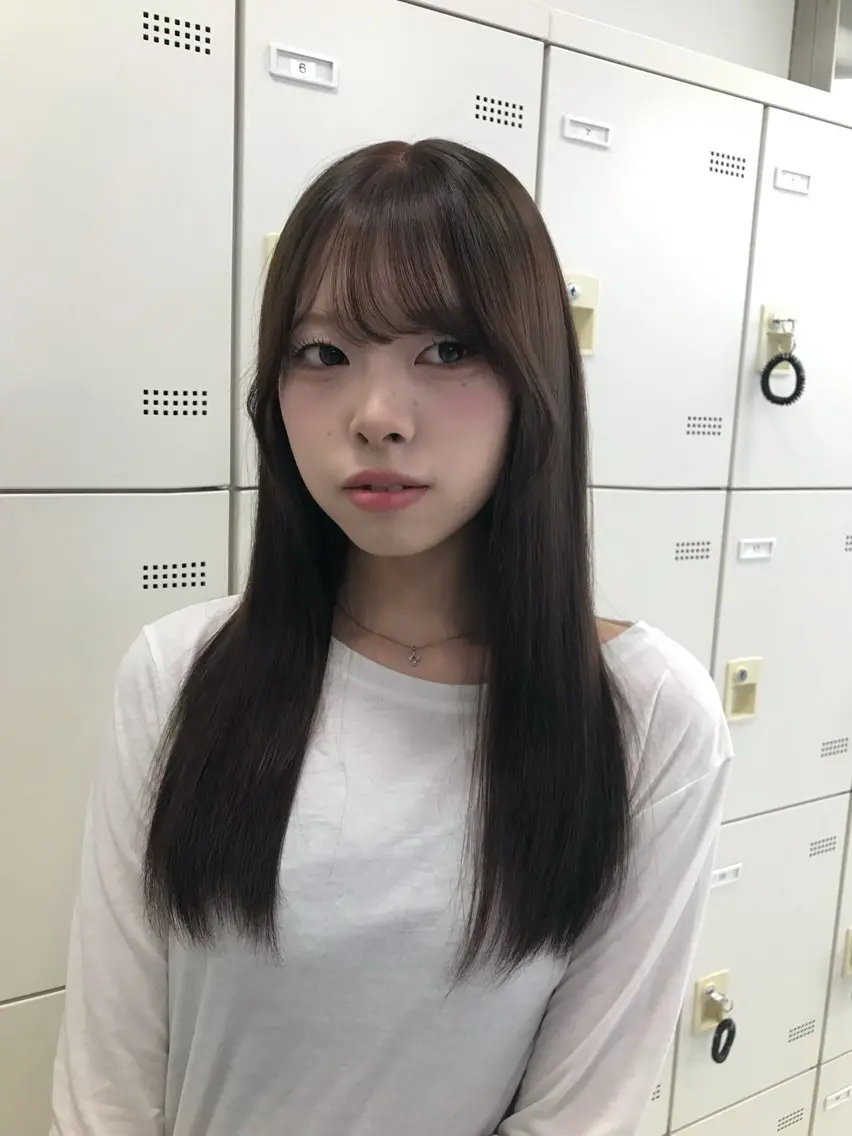 ミディアム 柔らかベージュ🐈/ 艶カラー/towaのヘアスタイル