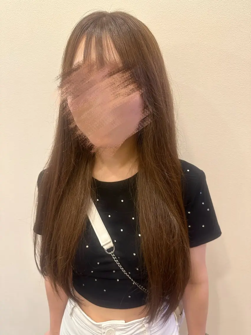 ロング カラー ベージュカラー ブラウンカラー ブラウンベージュ 透明感カラー 【成増serein】 🎀*ﾟHinataのヘアスタイル