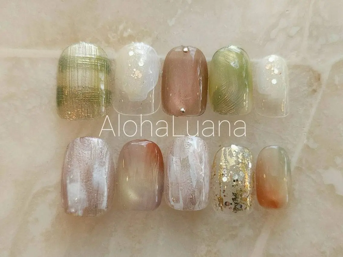 ネイル ハンドネイル AlohaLuana MISATOのネイルデザイン